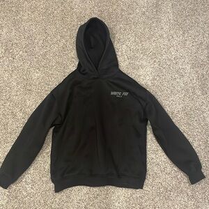 Women’s White Fox (off brand) hoodie, never worn